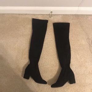 Black over the knee Boots